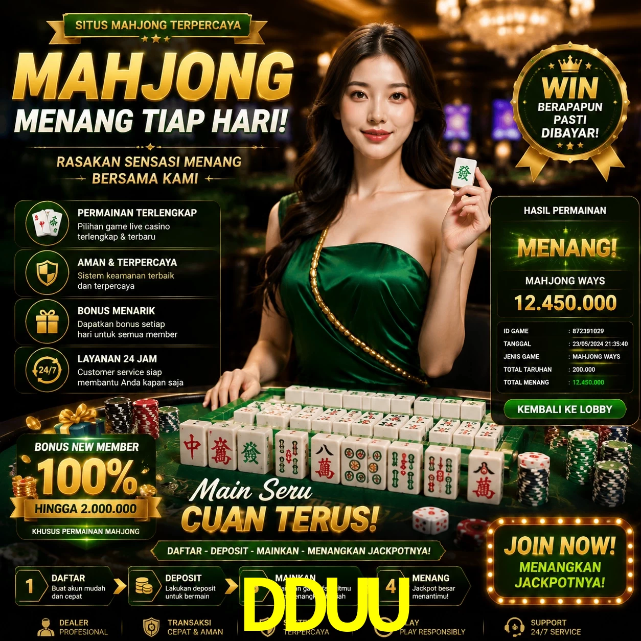 Cashback VIP DDUU - reembolso semanal